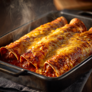 Read more about the article 5-Ingredient Beef Enchiladas – Easy, Cheesy & Ready in 30 Minutes