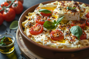Read more about the article Baked Feta Pasta – Easy Creamy Tomato & Feta Dinner
