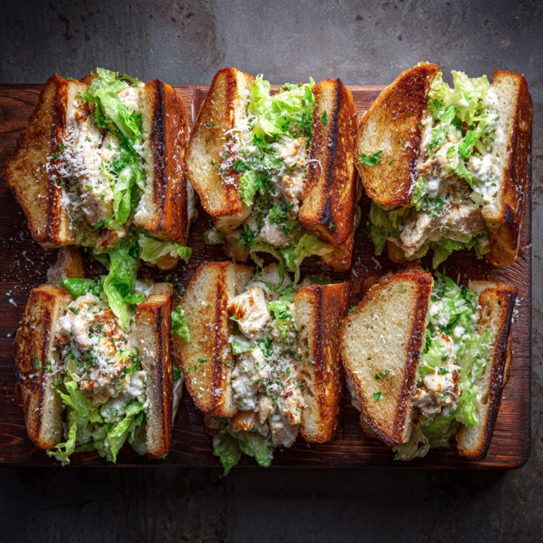 Chicken Caesar Sandwich – Easy, Fresh & Flavor-Packed Lunch