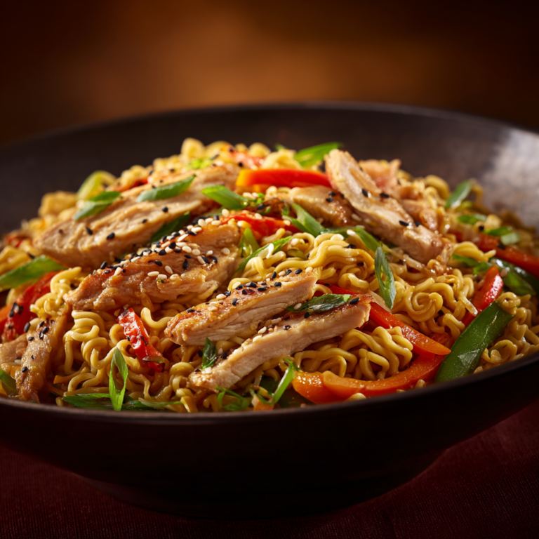 Chicken Ramen Stir Fry Fast, Flavorful & Ready in 20 Minutes