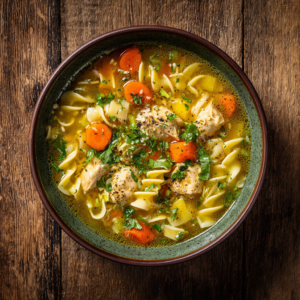 Read more about the article Classic Chicken Noodle Soup – Warm, Comforting & Easy to Make
