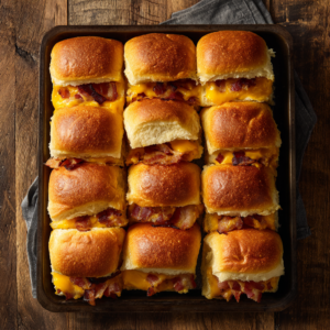 Read more about the article Crack Breakfast Sliders – Easy Bacon, Egg & Cheese Breakfast