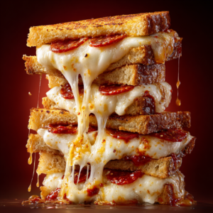Read more about the article Pizza Grilled Cheese – Easy Cheesy Sandwich with Pizza Flavor