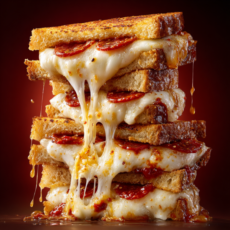 Pizza Grilled Cheese – Easy Cheesy Sandwich with Pizza Flavor