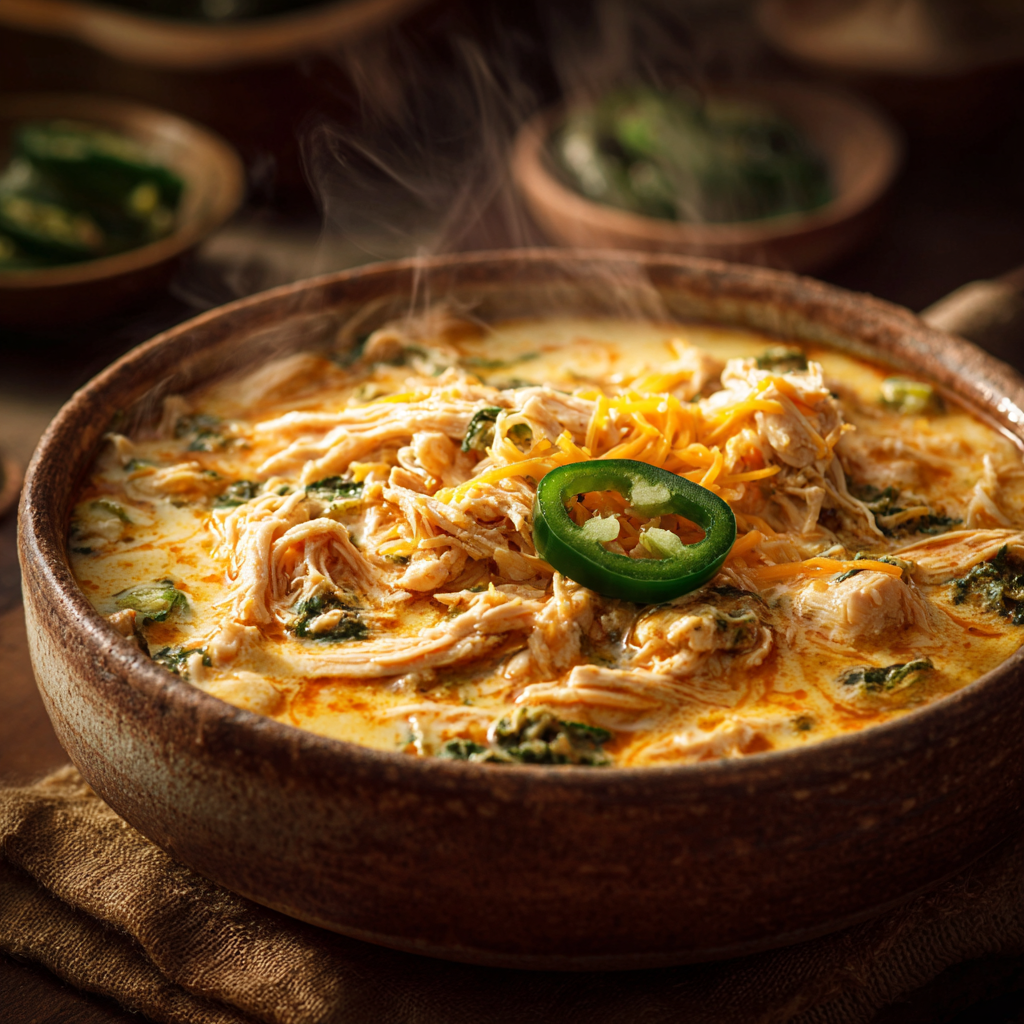 You are currently viewing Spicy Jalapeño Popper Chicken Soup (Creamy & Comforting Recipe)