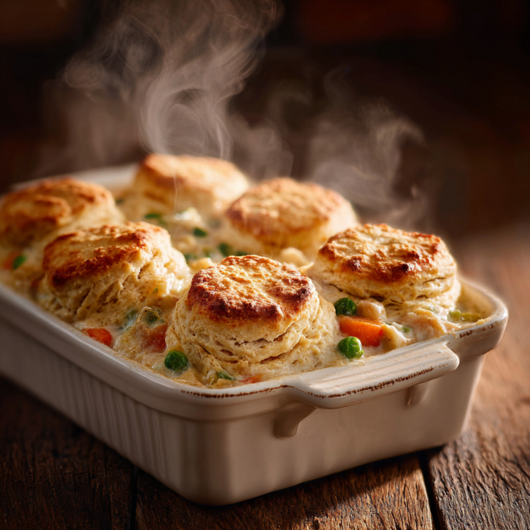 Easy Chicken Pot Pie Casserole – Creamy Comfort Food Dinner