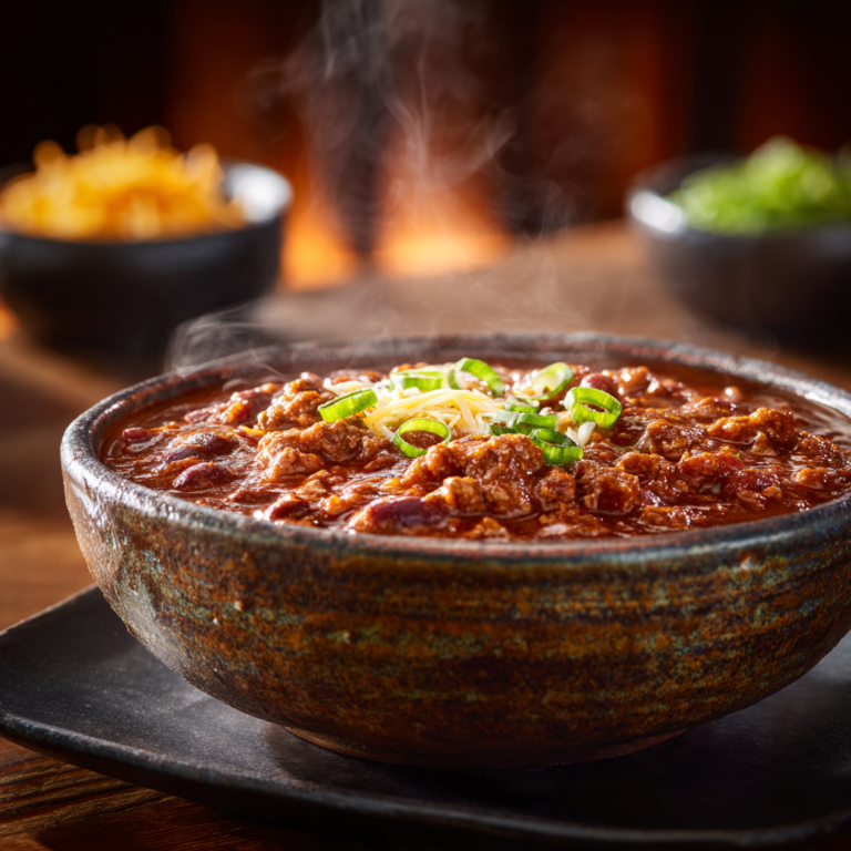 The Best Chili Recipe – Classic, Hearty & Easy to Make