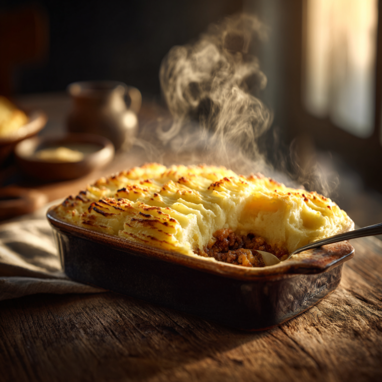 Classic Shepherd’s Pie Recipe – Rich, Hearty & Comforting Dinner
