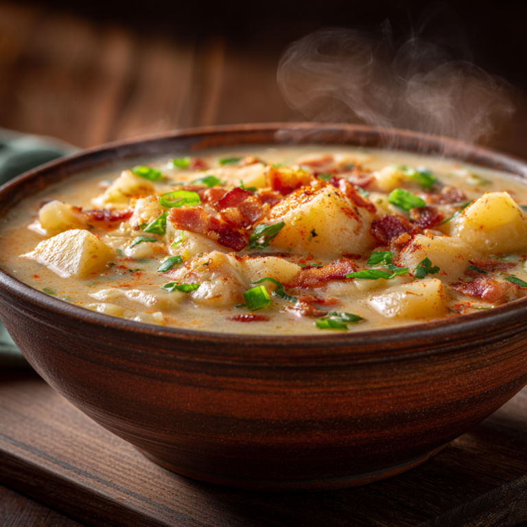 Cajun Potato Soup – Creamy, Spicy Comfort Food Recipe