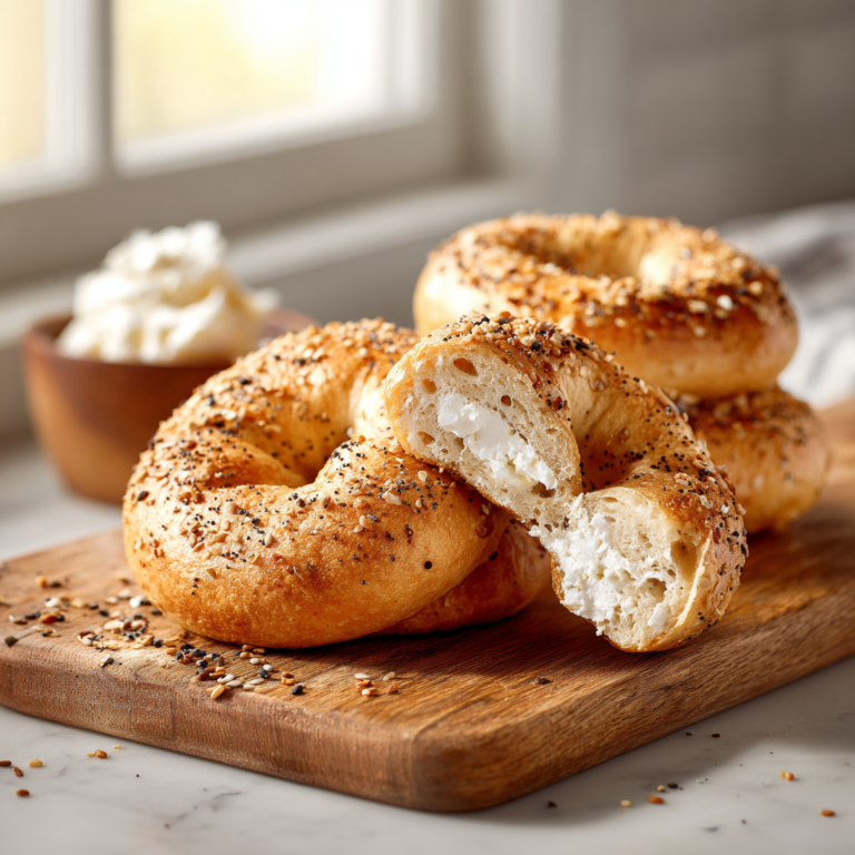 Greek Yogurt Bagels (Easy, High-Protein & No Yeast Recipe)