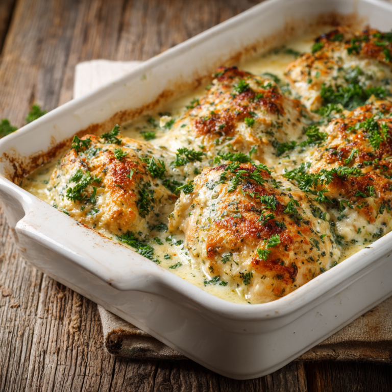 Baked Ranch Chicken – Juicy, Flavorful & Easy Weeknight Dinner