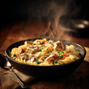 Read more about the article Quick Chicken Pot Pie Pasta – Creamy Comfort Food in 30 Minutes