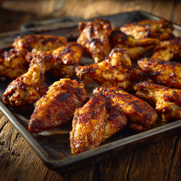 Crispy Baked Chicken Wings – Easy Oven-Baked Recipe