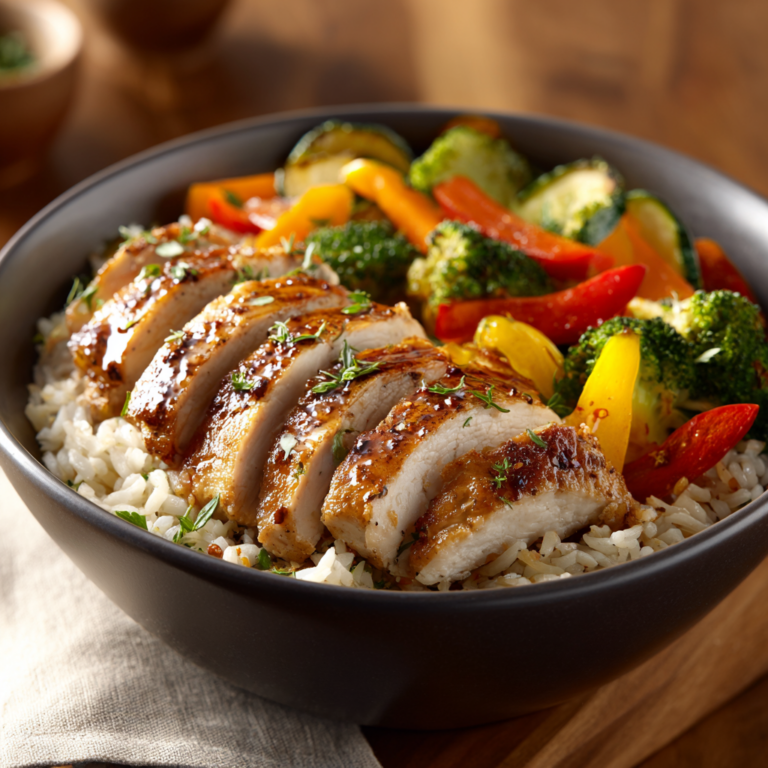 Chicken Dinner Bowl – Easy Balanced Meal for Busy Weeknights