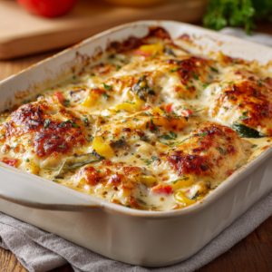 Read more about the article Easy Low-Carb Chicken Casserole – Creamy Comfort Without the Carbs