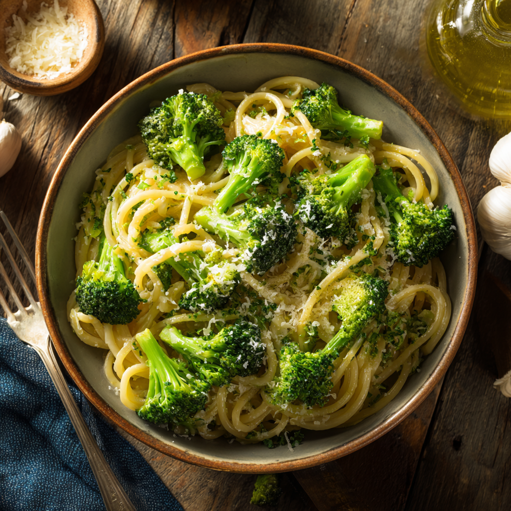 You are currently viewing Light and Healthy Broccoli Pasta – Easy, Fresh & Perfect for Weeknights
