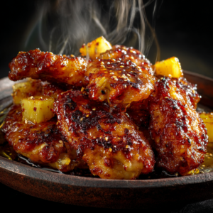 Read more about the article Pineapple Cowboy Candy Chicken Wings – Sweet & Spicy Favorite
