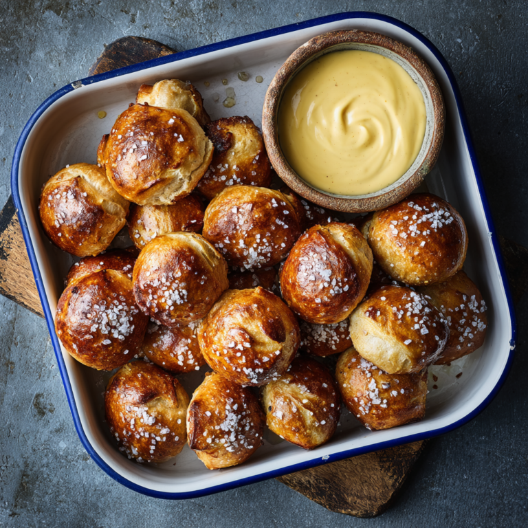 Homemade Soft Pretzel Bites – Soft, Chewy & Perfectly Golden