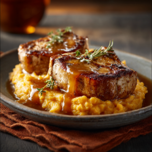 Read more about the article Apple Cider Pork with Mashed Sweet Potatoes – Cozy Fall Dinner Recipe