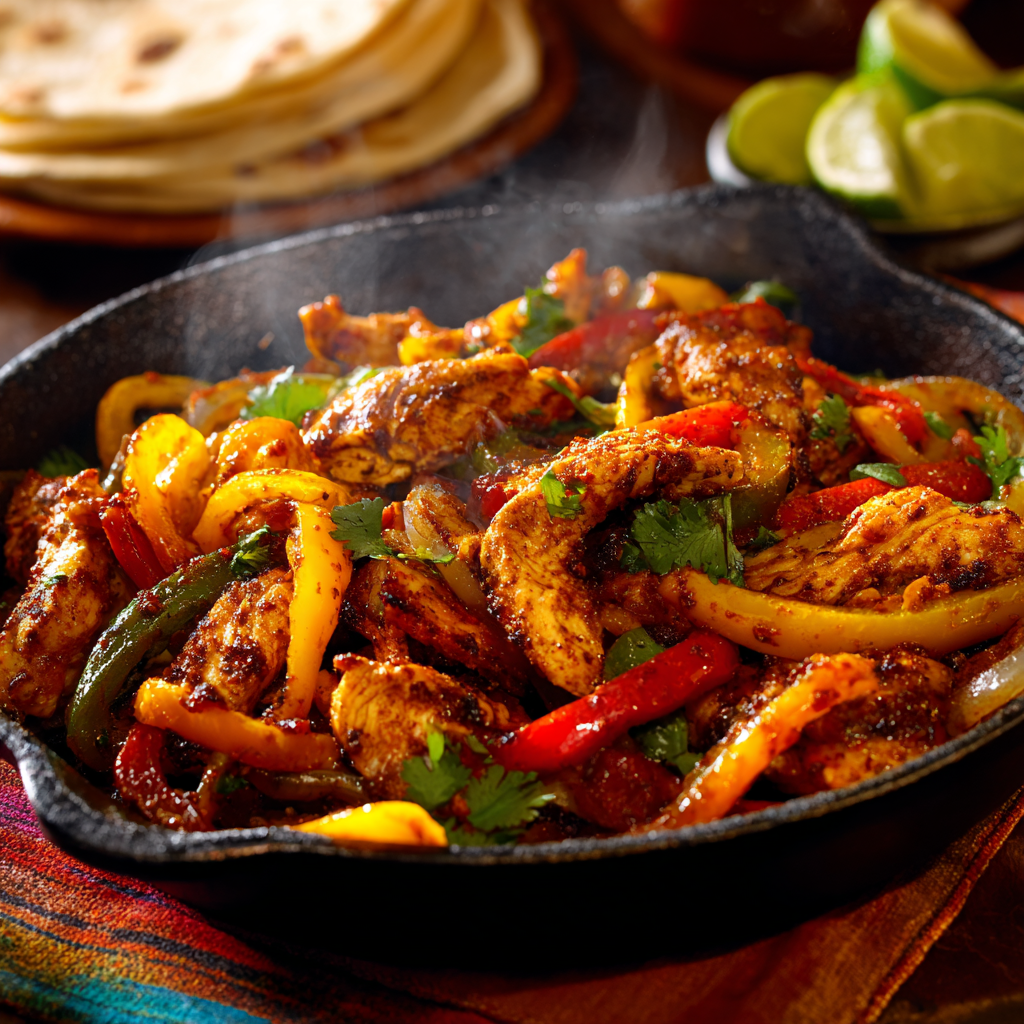 You are currently viewing Easy Air Fryer Chicken Fajitas – Quick & Flavorful Dinner