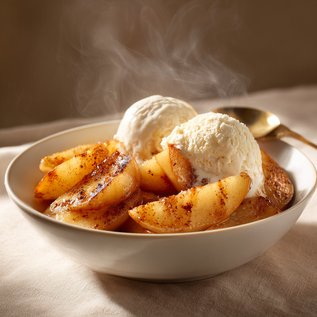 You are currently viewing Warm Cinnamon Air Fryer Apples – Quick Fall Dessert