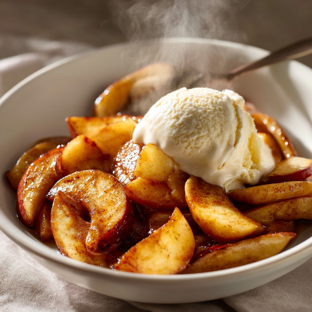 You are currently viewing Warm Air Fryer Apples – Quick Cinnamon Dessert Recipe