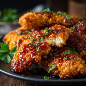 Read more about the article Crispy Air Fryer Honey Butter Garlic Chicken Tenders