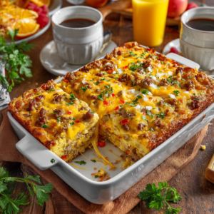 Read more about the article Best Hash Brown Egg Casserole Recipe (Easy Make-Ahead Breakfast)