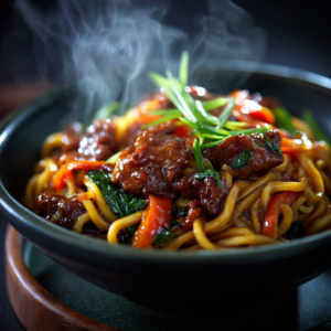 Read more about the article Sticky Beef Noodles – Better Than Takeout Dinner