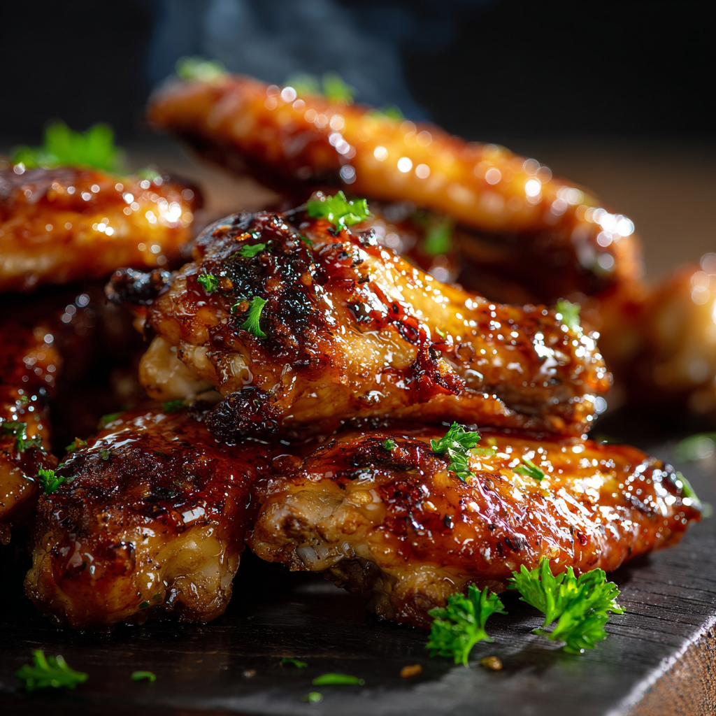 You are currently viewing Crispy Air Fryer Hot Honey Butter Chicken Wings Recipe